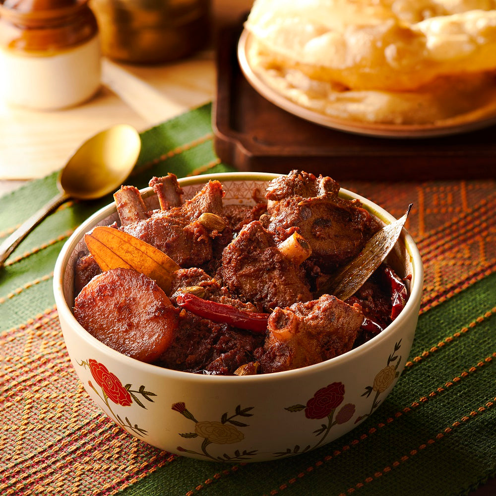 Kolkata-Style Kosha Mangsho (Bengali Slow-Cooked Mutton)