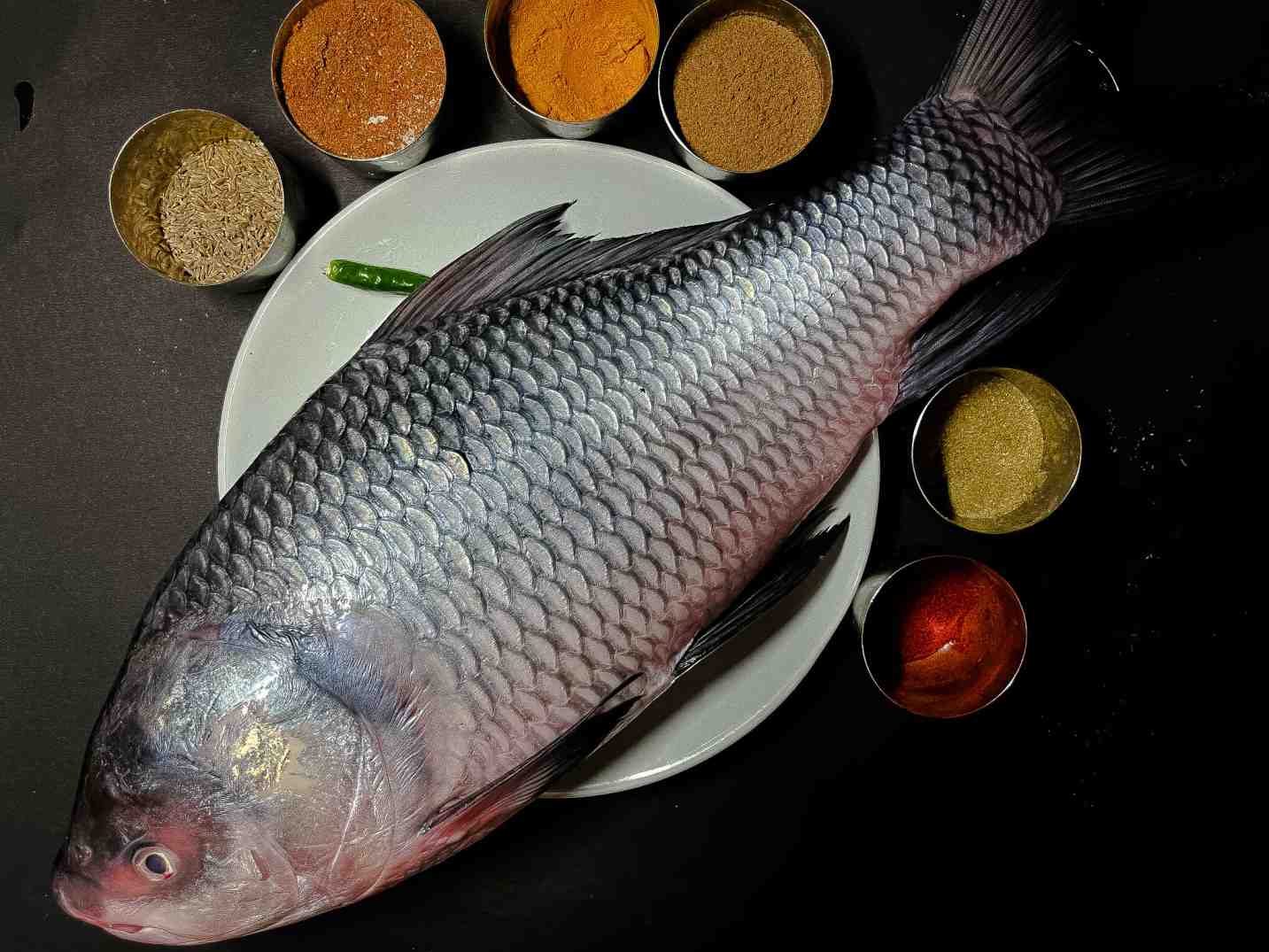 Catla/ কাতলা (3kg size)- Whole curry cut